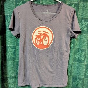 New Belgium Fat Tire Graphic Brewery Tee size Large